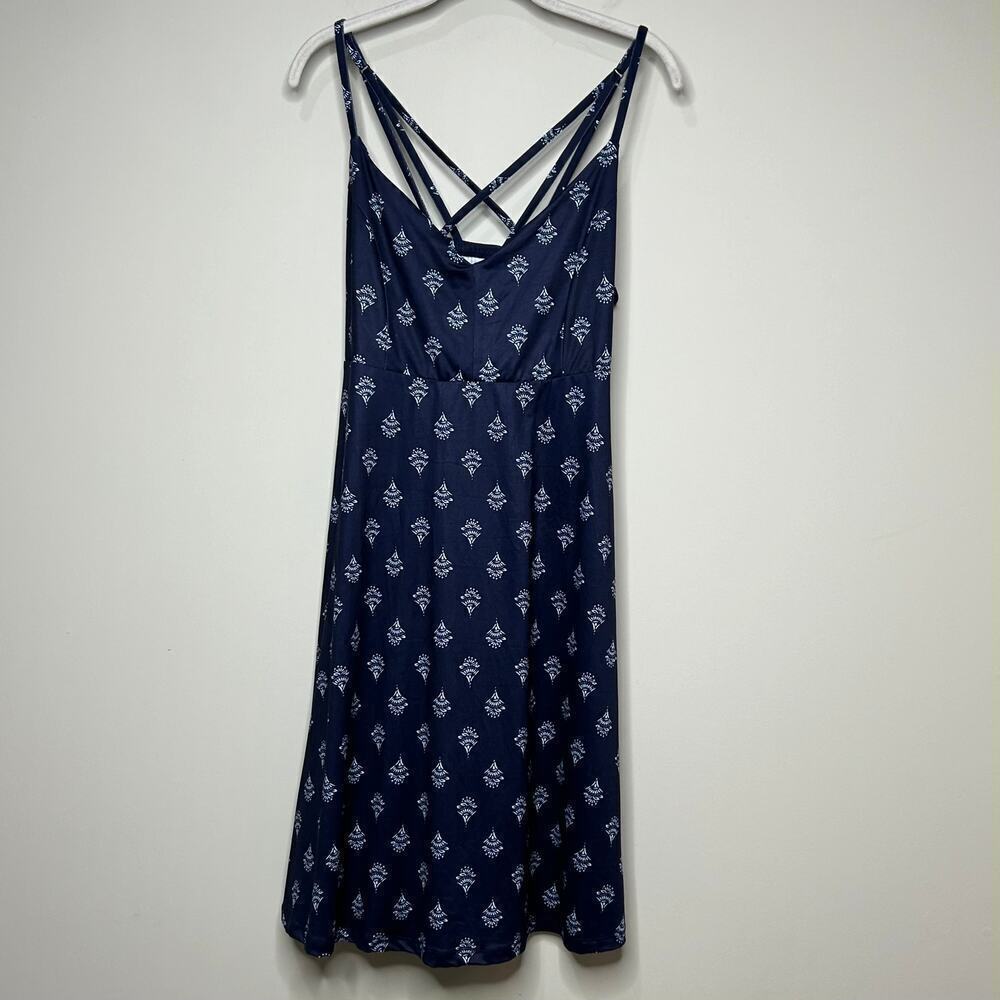 NWT Market & Spruce Alisha Blue Maternity Tank Dress Size XXL